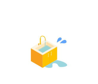 キッチンのイラスト