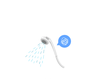 シャワーのイラスト